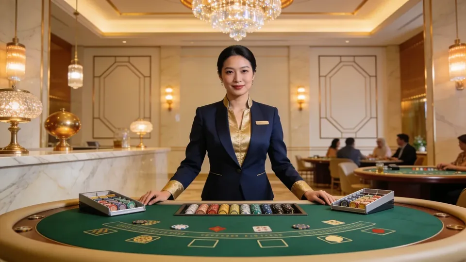 Live Tables: Fan Tan and Baccarat